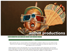 Tablet Screenshot of anthillgallery.com